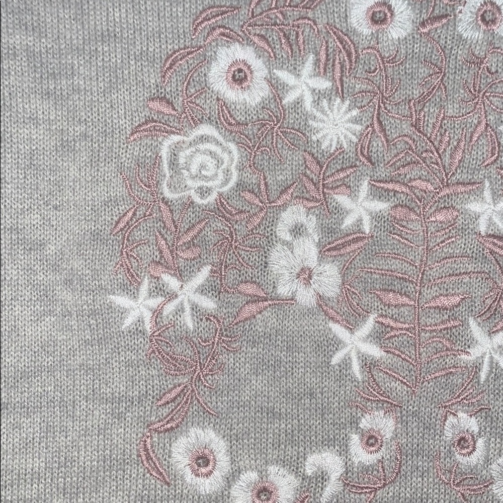 Skull Cashmere sweater - Gray/Pink